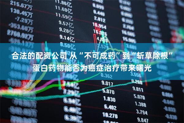 合法的配资公司 从“不可成药”到“斩草除根”蛋白药物能否为癌症治疗带来曙光
