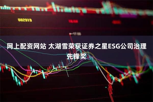 网上配资网站 太湖雪荣获证券之星ESG公司治理先锋奖