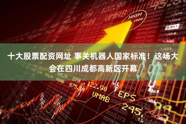十大股票配资网址 事关机器人国家标准！这场大会在四川成都高新区开幕